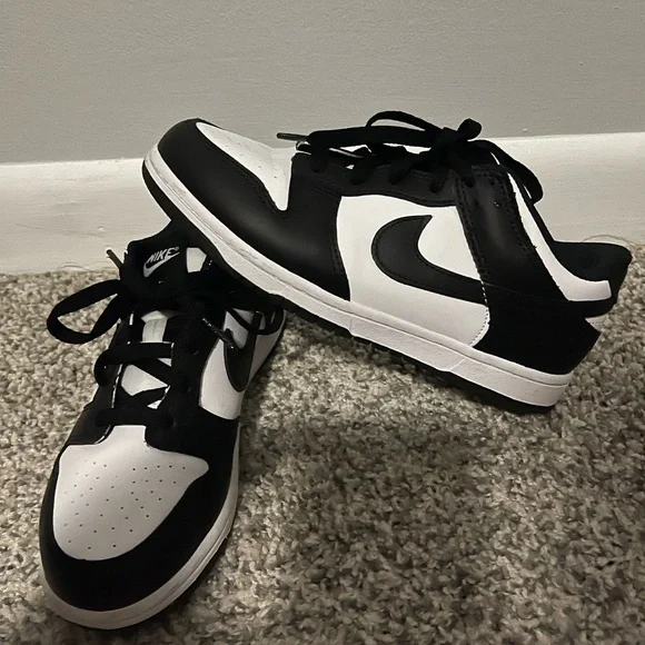 Nike Black and White Dunks | Athletic Shoes - Picture 5 of 10